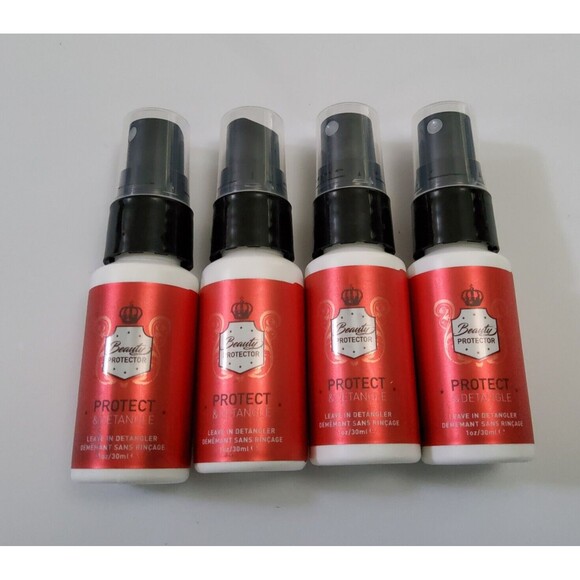 Lot Of 4-Beauty Protector Protect & Detangle Leave In Detangler 1 Fl Oz/ 30ml - Picture 2 of 4